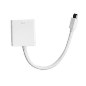 EKON ECITDISLPVGA - Mini DisplayPort auf VGA Adapter Weiß