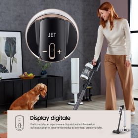 SAMSUNG VS20B95823W - Samsung Bespoke Jet Plus Pet Akku-Staubsauger