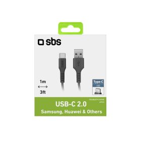 SBS TECABLETYC1KPOS - Cavo USB A a Type-C 1 metro