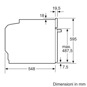 BOSCH HBG7321B1 - Serie 8 Einbaubackofen HBG7321B1