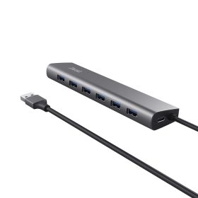 TRUST 24967 - Aluminium USB Hub mit 7 Ports