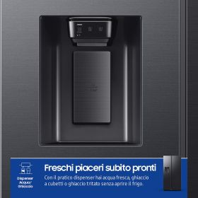 SAMSUNG RS70F64KEFEF - Side by Side Kühlschrank AI 635l