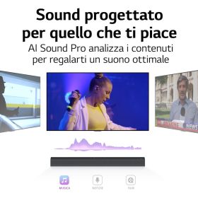 LG S60Q - Soundbar 2.1 Dolby Atmos 300W