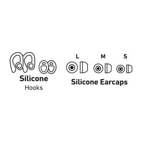 SBS TESPEARBTTWSRACESK - Auricolari TWS Sport con silicone