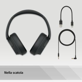 SONY WHCH720NB - Cuffie Bluetooth noise cancelling nere