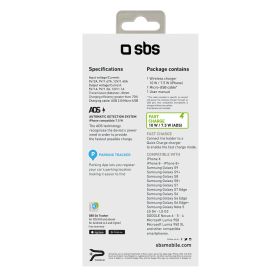 SBS TESUPPWIR10WTAG - Auto Halterung mit 10W Wireless Ladung