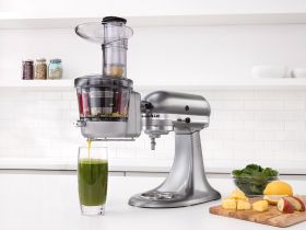 KITCHENAID 5KSM1JA - KitchenAid Entsafter-Vorsatz 5KSM1JA – Slow Juicer für Ihre Küchenmaschine