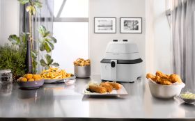 DE LONGHI FH2101W - De'Longhi IdealFry Friggitrice ad aria FH2101W