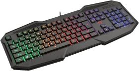 TRUST 22278 0483142 TASTIER.GAMING C/12TASTI MULTIM.GXT830-RW AVONN BK