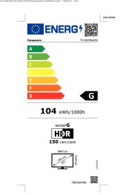 PANASONIC TV65Z90AEG - Panasonic 65" OLED TV UHD 4K