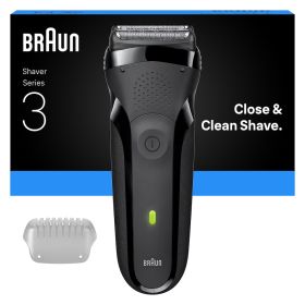 BRAUN 300SNERO 0728782 RASOIO RIC. 3LAME W&D LED AUT.30MIN. NERO