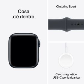 APPLE MXE73QLA - Apple Watch SE GPS 40mm Mitternacht