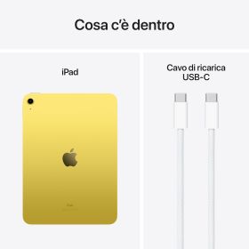 APPLE MCM94TYA - iPad 10,9 Wi-Fi 64GB Gelb