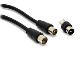 REDLINE RDL3202 - ANTENNENKABEL M/F Schwarz 2 MT