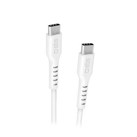 SBS TECABLETCC2MW - 2m USB-C Kabel für Datenübertragung