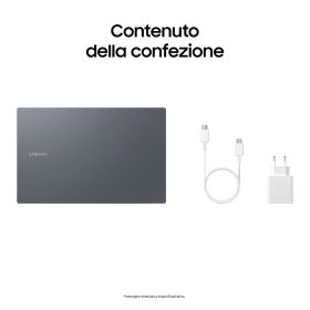 SAMSUNG NP750XGJKG4IT - Laptop Galaxy Book4 con i5 16GB