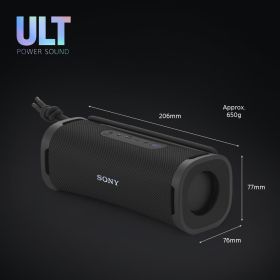 SONY SRSULT10B - Speaker Bluetooth Portatile con Bass profondi