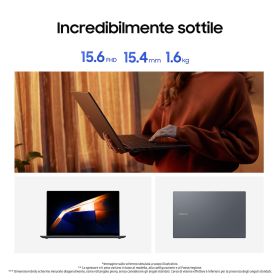 SAMSUNG NP750XGJKG4IT - Laptop Galaxy Book4 con i5 16GB