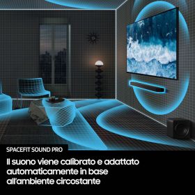 SAMSUNG HW-Q800F/ZF - Soundbar 5.1.2 Atmos Wireless