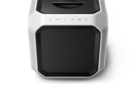 PHILIPS TAX7207 - Bluetooth Lautsprecher 80W mit LED