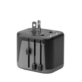 SBS TEADAPT2USBUNI - Universelle Steckdosenadapter mit 2 USB