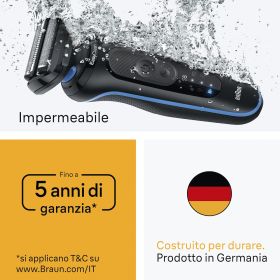 BRAUN 52B1000S - Elektrorasierer Blau