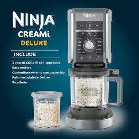 NINJA NC501EU - Gelatiera Ninja Creami Deluxe 800W 2.1LT