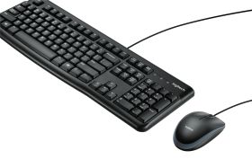 LOGITECH 920002543 - 920002543 0055809 TASTIERA + MOUSE WIRED LAYOUT ITALIANO MK120