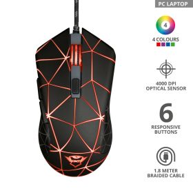 TRUST 22988 - 22988 0484579 MOUSE C/FILO GXT133 LOCX GAMING