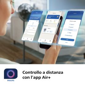 PHILIPS CX3550 - Bodenventilator mit WiFi, Timer und Höhenverstellbar