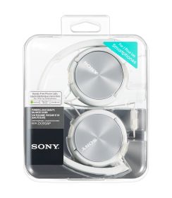SONY MDRZX310APW - Cuffie Sony MDR-ZX310AP on-ear con microfono, bianche