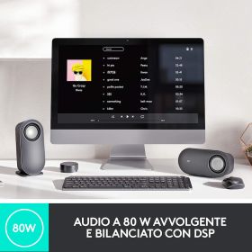 LOGITECH 980001348 - Bluetooth Lautsprecher Z407 2.1