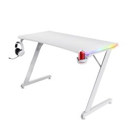 TRUST 25328 - Trust Luminus RGB Gaming-Tisch in Weiß