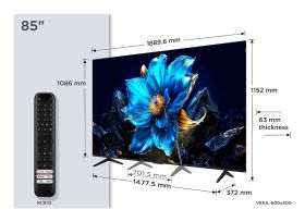 TCL 85P79K - 85" QLED 4K Smart TV mit Onkyo Audio