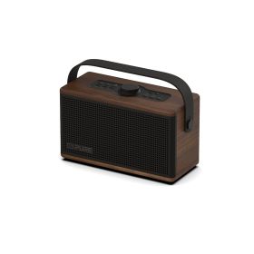 PURE 254374 0727872 MINI SPEAKER RIC. BT CLASSIC AURA COFFEE BROWN/WAL