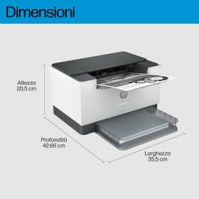 HP 8J9K9F - LaserJet M207dw Drucker für kleines Büro