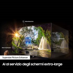SAMSUNG QE98Q80CATXZT - Samsung 98 Zoll QLED 4K Smart TV Q80C
