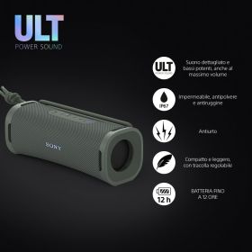 SONY SRSULT10H - Tragbarer Bluetooth Lautsprecher IP67