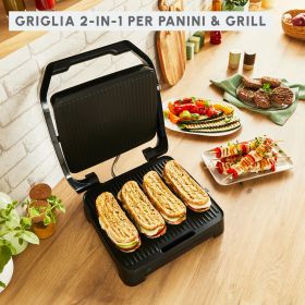 MOULINEX GI272D - Griglia Contatto Moulinex 1830W - 2180W
