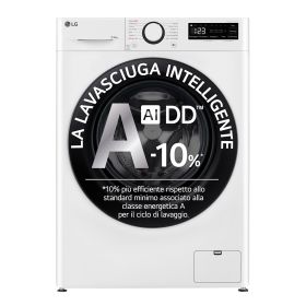 LG D4R3009NSWB - Waschtrockner 9/6kg AI DD