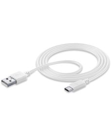 CELLULAR LINE USBDATACUSBACW - USB-A auf USB-C Datenkabel 1,2m