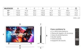 PHILIPS 65MLED920 - 65" QD MiniLED Smart TV
