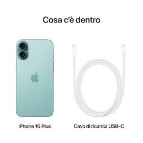 APPLE MXY53QLA - Apple iPhone 16 Plus 256GB Blaugrün