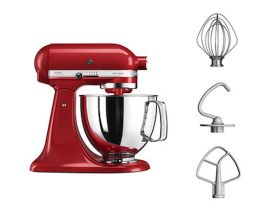 KITCHENAID 5KSM125EER - Impastatore KitchenAid rosso 4,8L