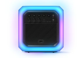 PHILIPS TAX7207 - Bluetooth Lautsprecher 80W mit LED