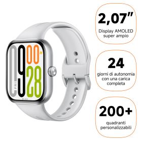 XIAOMI Redmi 5 Smartwatch Silber Grau