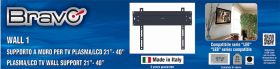 BRAVO WALL1 - TV Halterung für 21" bis 40"