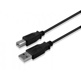 EKON ECITXUSB15ABMMK - Cavo USB A maschio a B maschio 1,5m