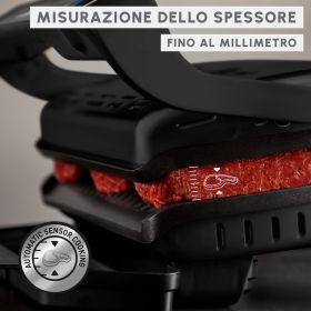 MOULINEX GI717810 - Griglia intelligente Moulinex Optigrill