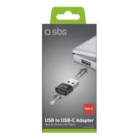 SBS TEADAPTUSBTC - Adattatore USB-C maschio a USB femmina